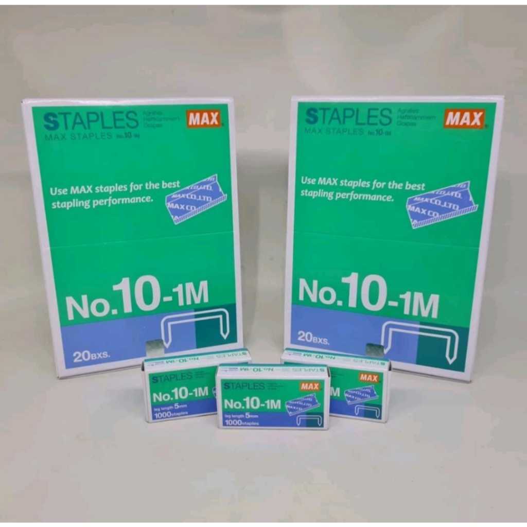 

isi staples max kecil