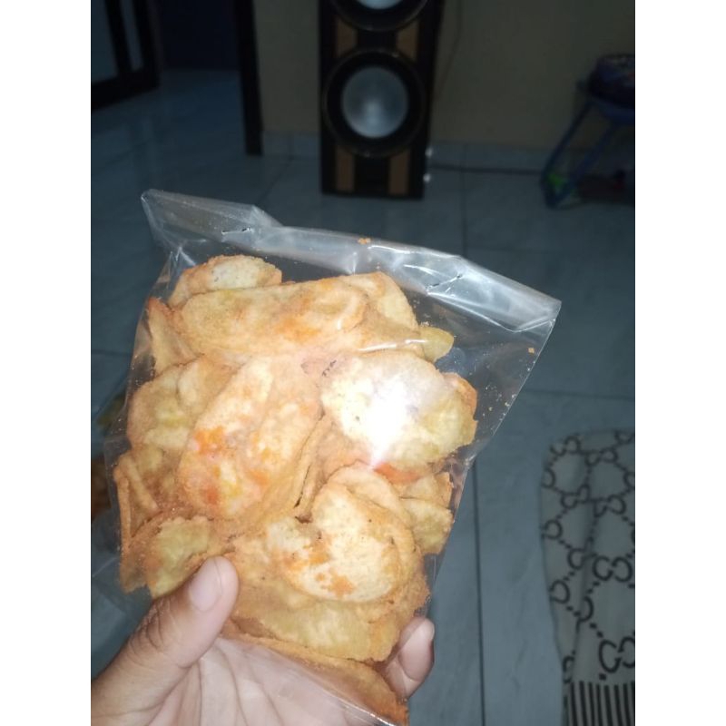 

Keripik Pisang balado pedas manis