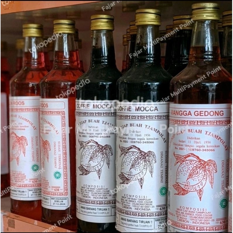 

SIRUP TJAMPOLAY ASLI ANEKA RASA