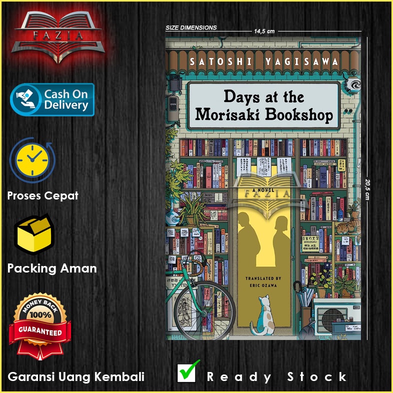 STOCK TERUPDATE Days at the Morisaki Bookshop by Satoshi Yagisawa