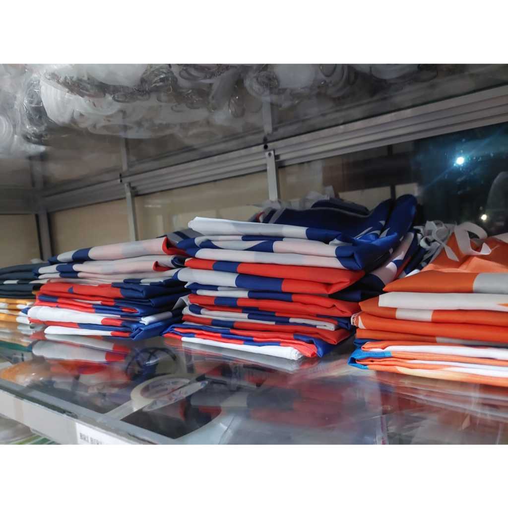 Umbul-Umbul Kain Agen BRILink (Bisa Custom Design)