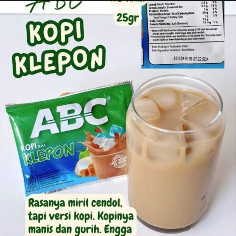 

Kopi ABC Klepon 1 Renceng