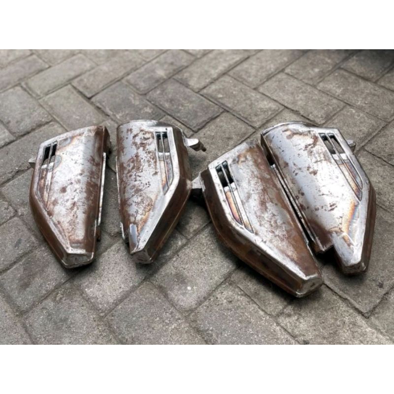 Tepong aki gl 100 gl 125 box aki gl100 gl125 CB K5 besi presisi detail original WPPARTS