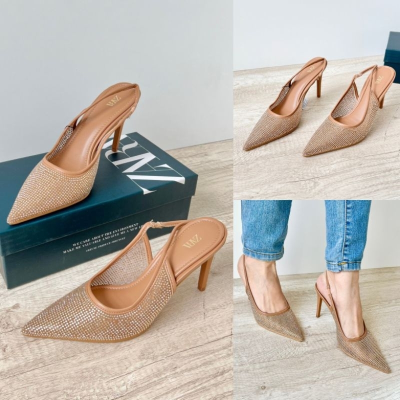 Zara Heels 9cm Selop S10488