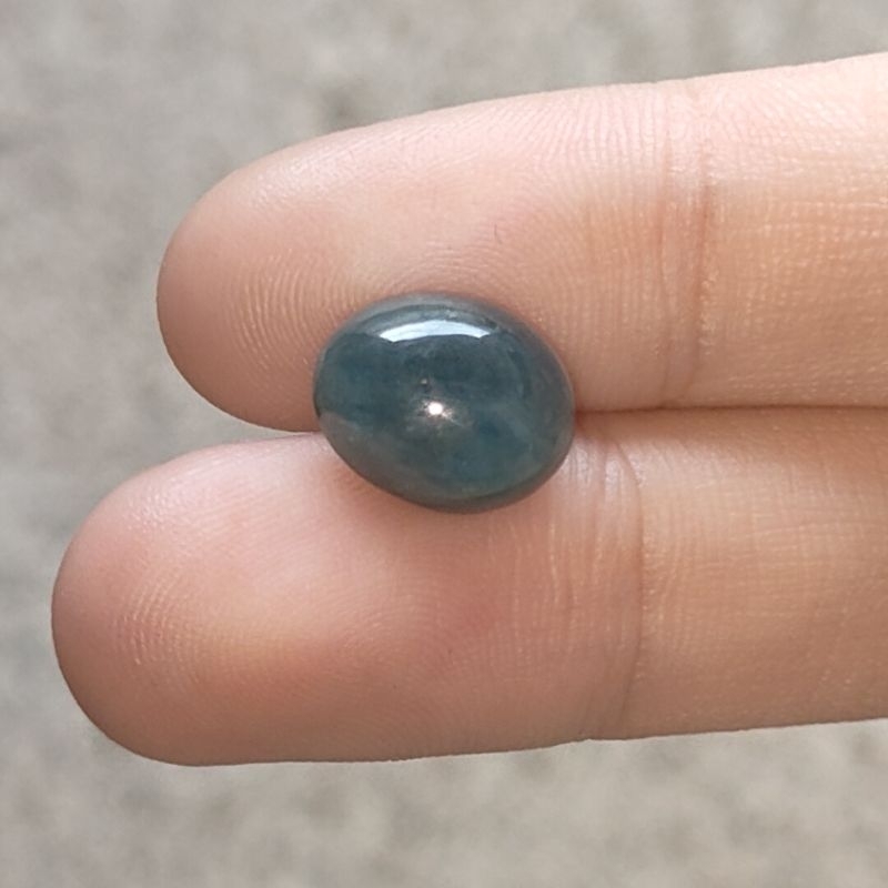 Natural Bluish / Bangsing Biru Sapphire Thailand 5,65 Ct