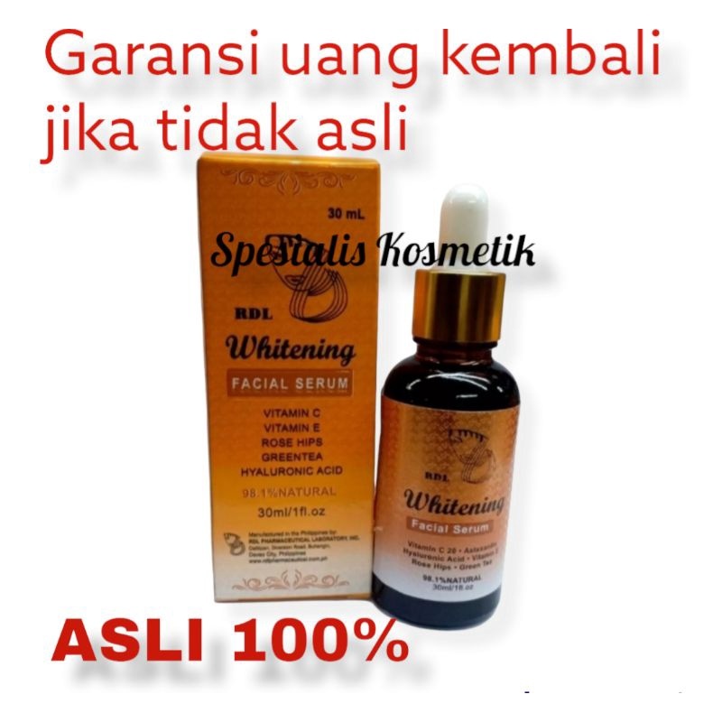 paket komplit RDL original 5in1 (cream siang & malam. toner ori. sabun. serum)