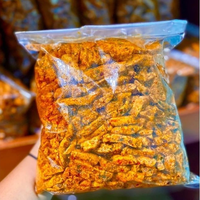 

Basreng 1kg basreng stik viral pedas daun jeruk