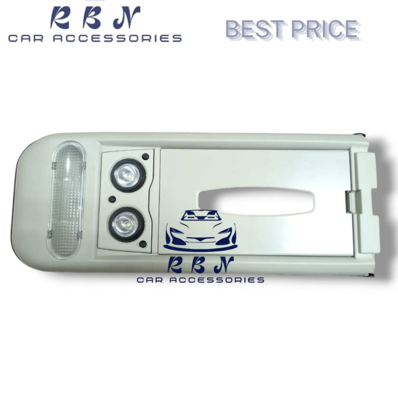 ROOF CONSOLE ALL NEW AVANZA 2012-2015 CREAM TEMPAT TISU MOBIL ALL NEW AVANZA