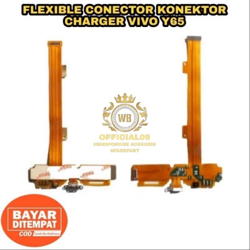 FLEXIBLE CONECTOR KONEKTOR CHARGER VIVO Y65 ORIGINAL