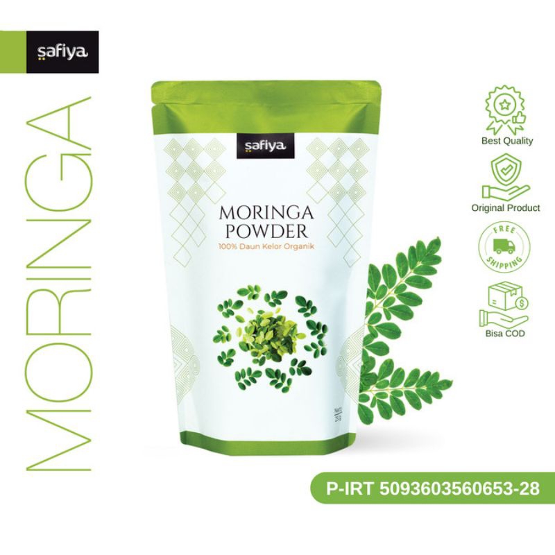 

Moringa Serbuk Daun Kelor Original Asli Murni 350g