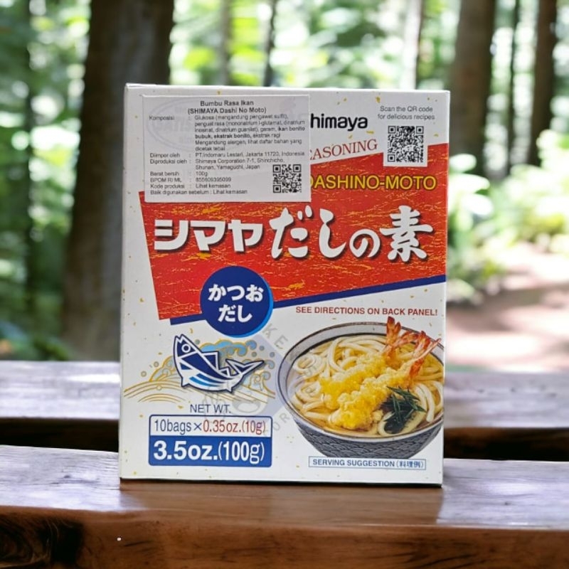 

Shimaya Dashinomoto 10 x 10 G ( 100 G ) / Bumbu Rasa Ikan Jepang Import