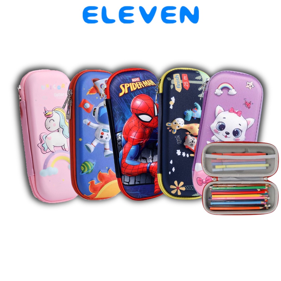 

Barang keren ELEVEN 3D Tempat Pensil Anak Kartun StationeryTempat PensilKotak Pensil Gambar 3D Anak SekolahEL37