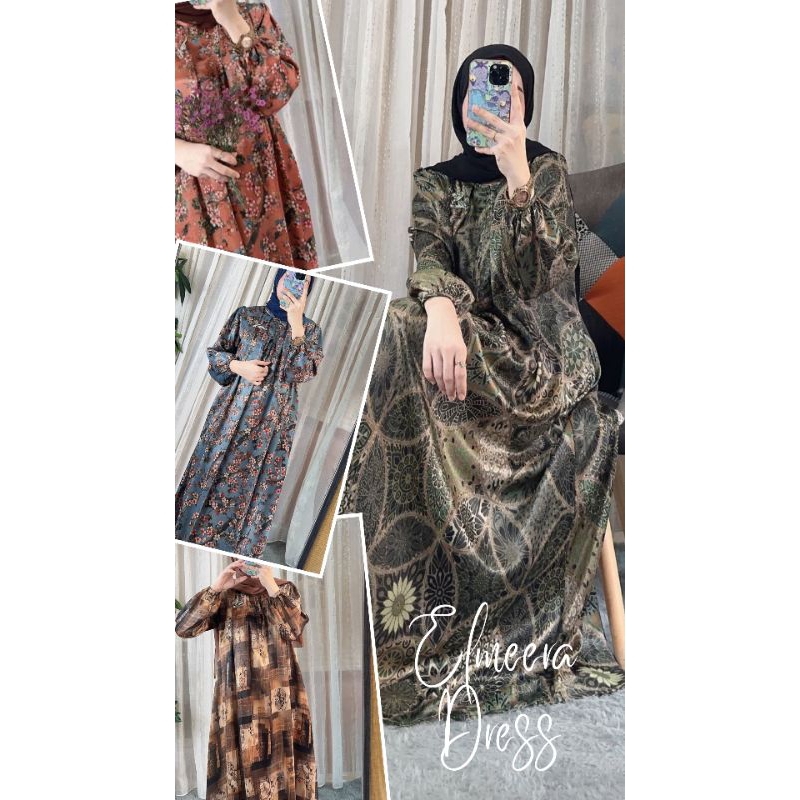 ELMEERA DRESS ,SHEERIN ,TIARA SILK BY JANNAT.ID TERMURAH
