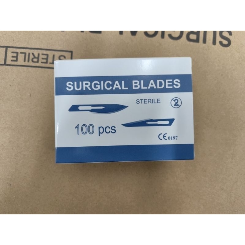 Pisau Bedah Surgical Blade no 11 / Bisturi / Mata Pisau Bedah