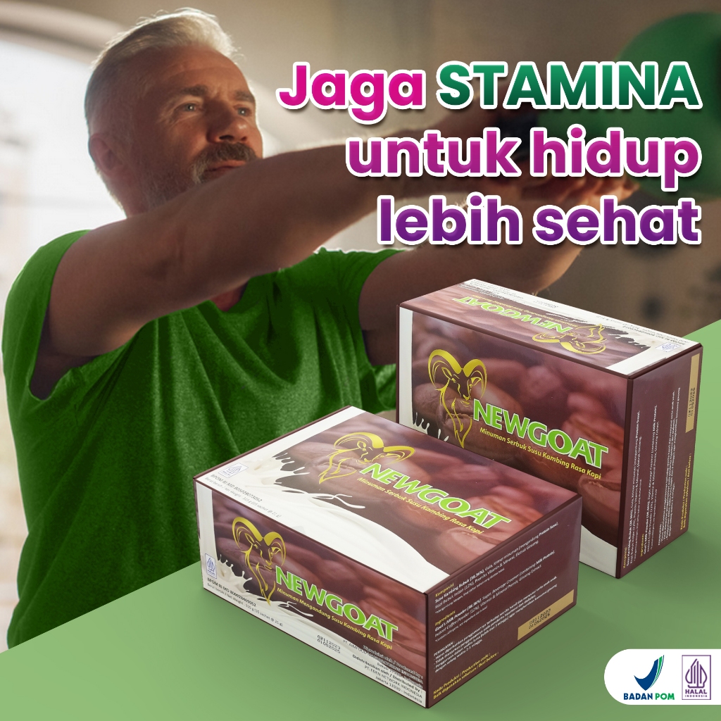 

Newgoat Susu Kambing Kopi Solusi Jaga Stamina - Original