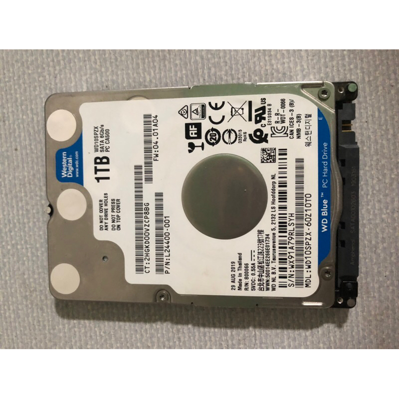 Hardisk  Laptop 1TB (wd)