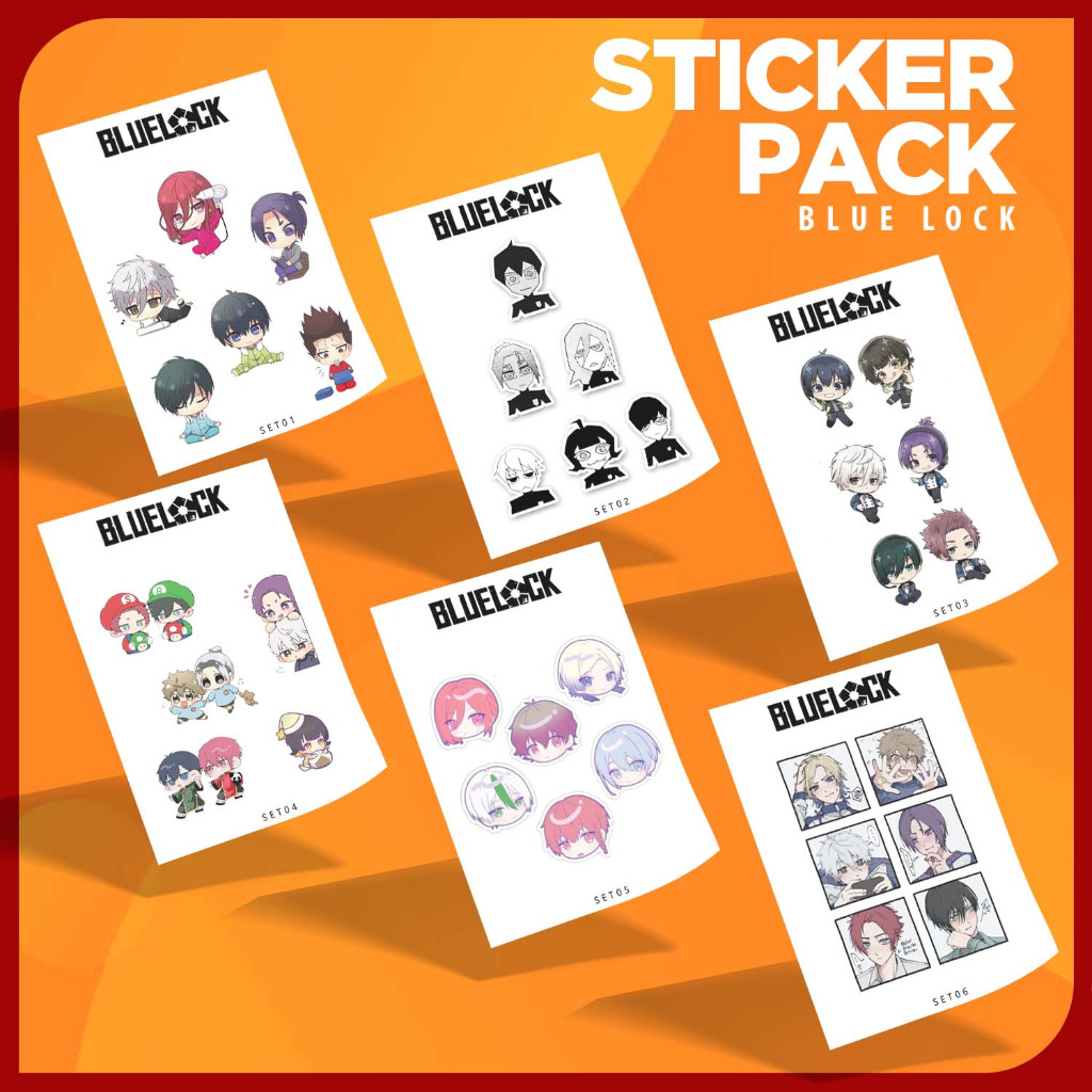

Sticker / Stiker Pack Edisi Blue Lock Untuk Handphone, Laptop, Tablet, Ipad, Helm, Sepeda, dll