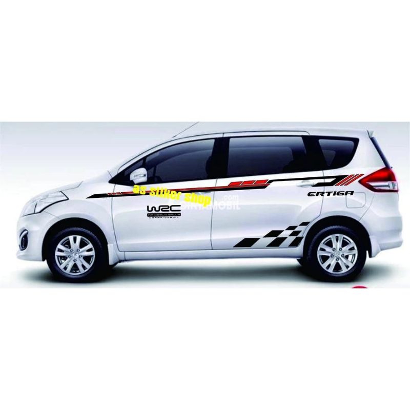 new sticker stiker mobil Ertiga sigra stiker cutting stiker mobil ertiga