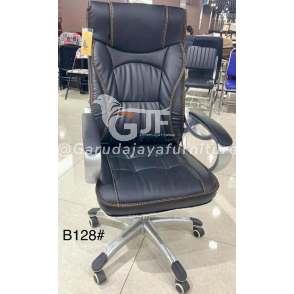 KURSI DIREKTUR/KURSI KERJA/KURSI KANTOR/KURSI MANAGER KURSI DIREKSI/KURSI KERJA BAHAN KULIT OSCAR/ B
