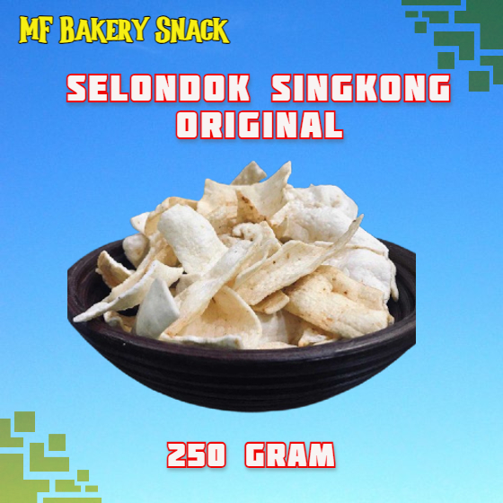 

Kerupuk Selondok Singkong Krupuk Slondok Gurih Asin 250 gram