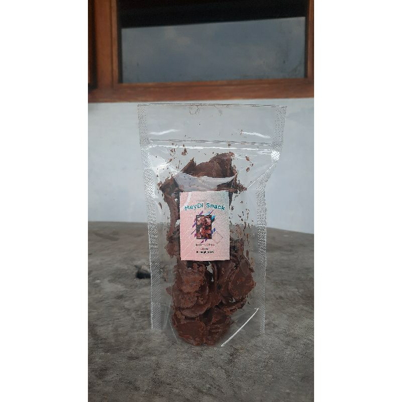 

keripik pisang coklat lumer
