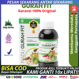 Madu Gurah Fit Asli Original Obat Batuk Untuk Dewasa dan Anak BPOM