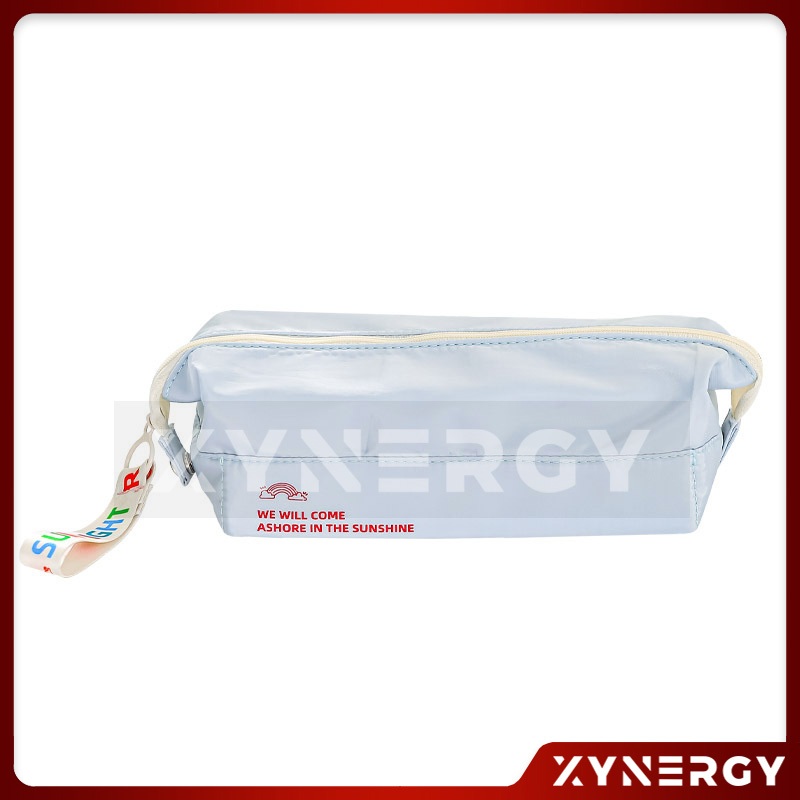 

Tempat Pensil Kanvas Kapasitas Besar dengan tali SUN RIGHT Organizer Alat Tulis Serbaguna Warna Soft