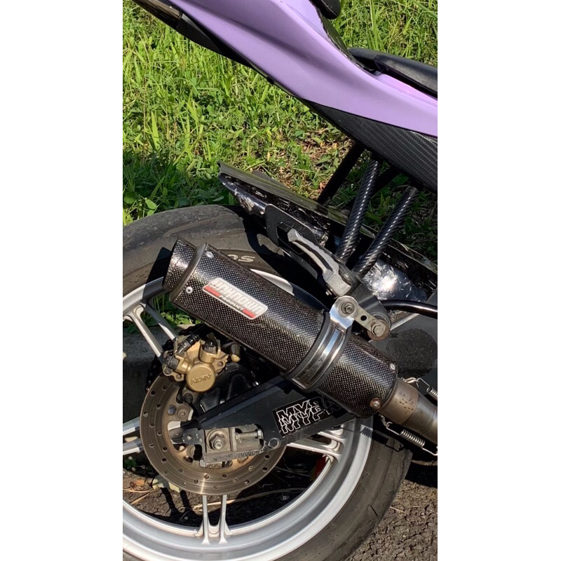 knalpot unknown product falcon speciale carbon