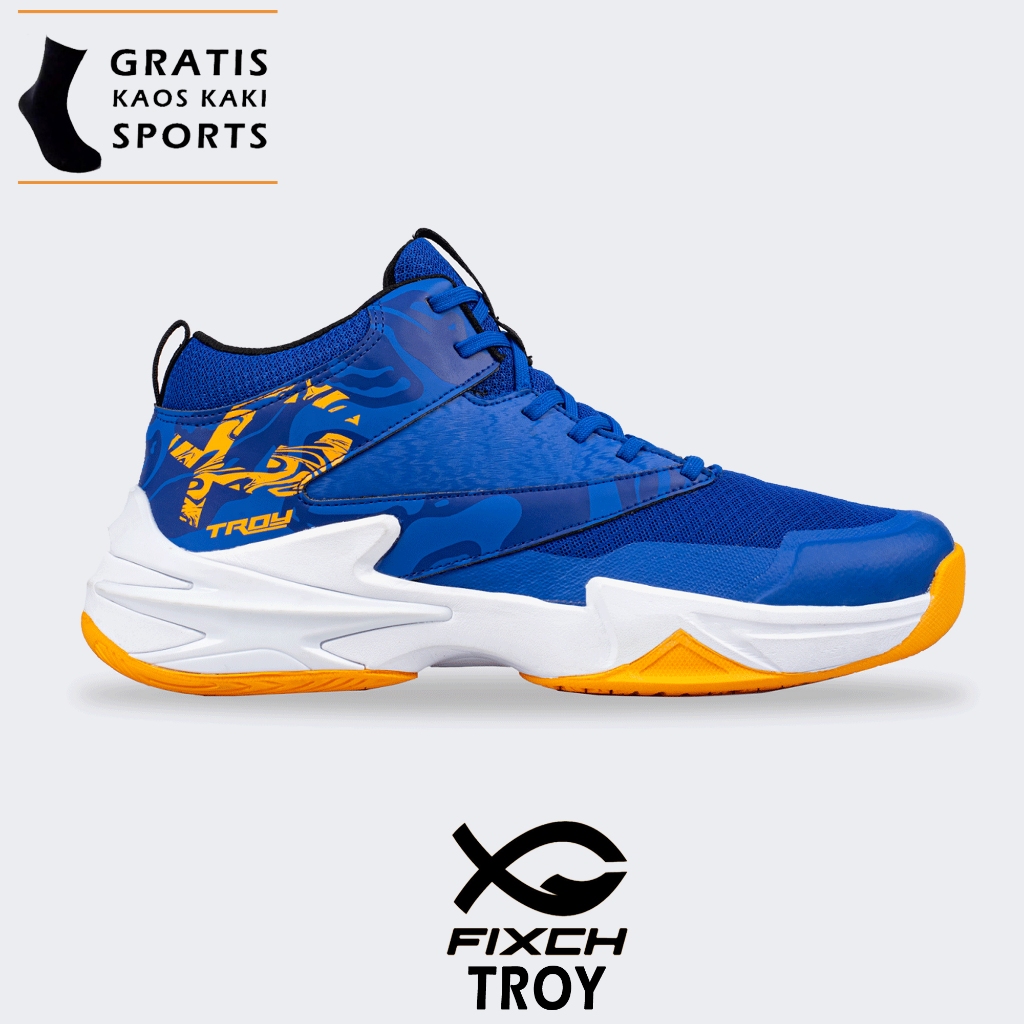 RB Sepatu Voli Fixch TROY Original Sepatu Volley Voly Merk Fixch Series Troy
