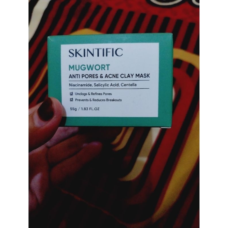 Skintific Mugwort Acne clay mask