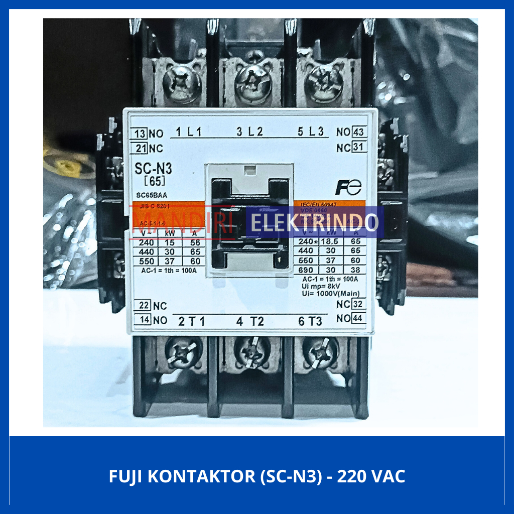 FUJI KONTAKTOR (SC-N3) - 220 VAC