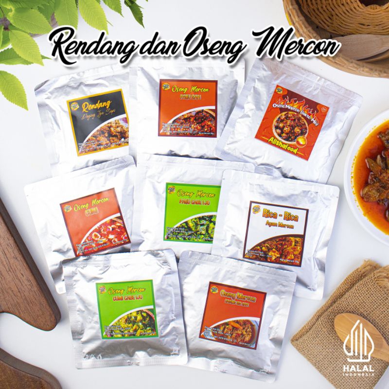

OSENG MERCON / SAMBAL CUMI