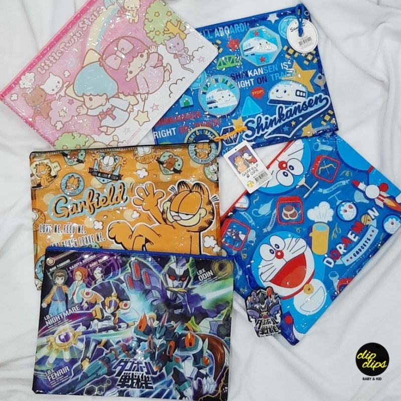 

Tempat Dokumen/ Zipper Bag File Karakter