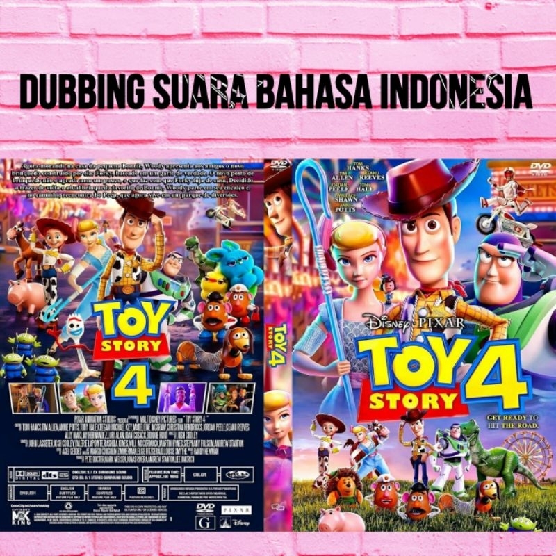 KASET FILM TOY STORY 4 - KASET VIDEO HD ORIGINAL FILM BOX OFFICE KARTUN ANAK TOY STORY 4 TERBARU - K