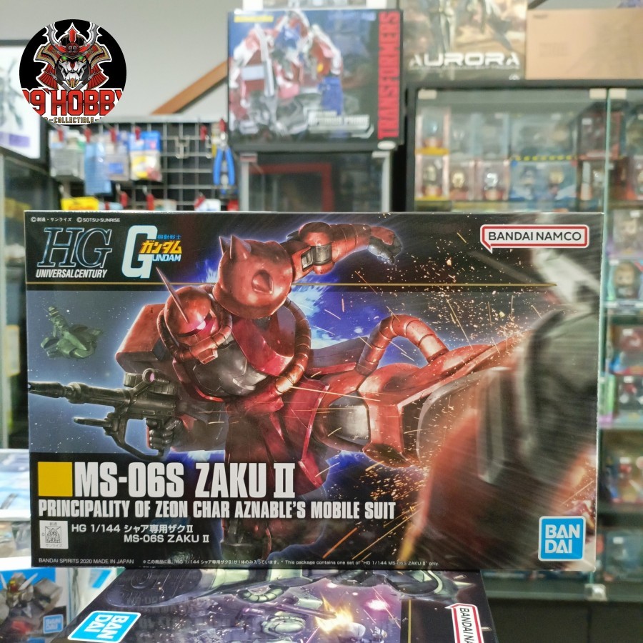 HGUC Zaku II Char MS-06S