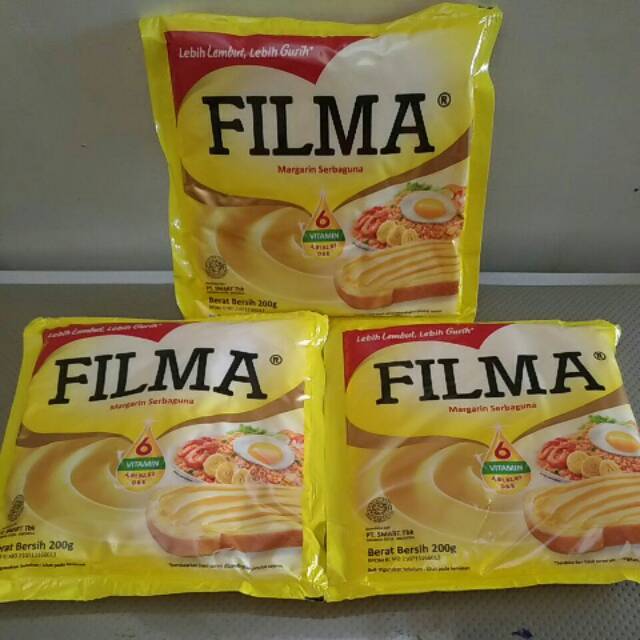 

Filma Margarine 200gram | Filma Mentega