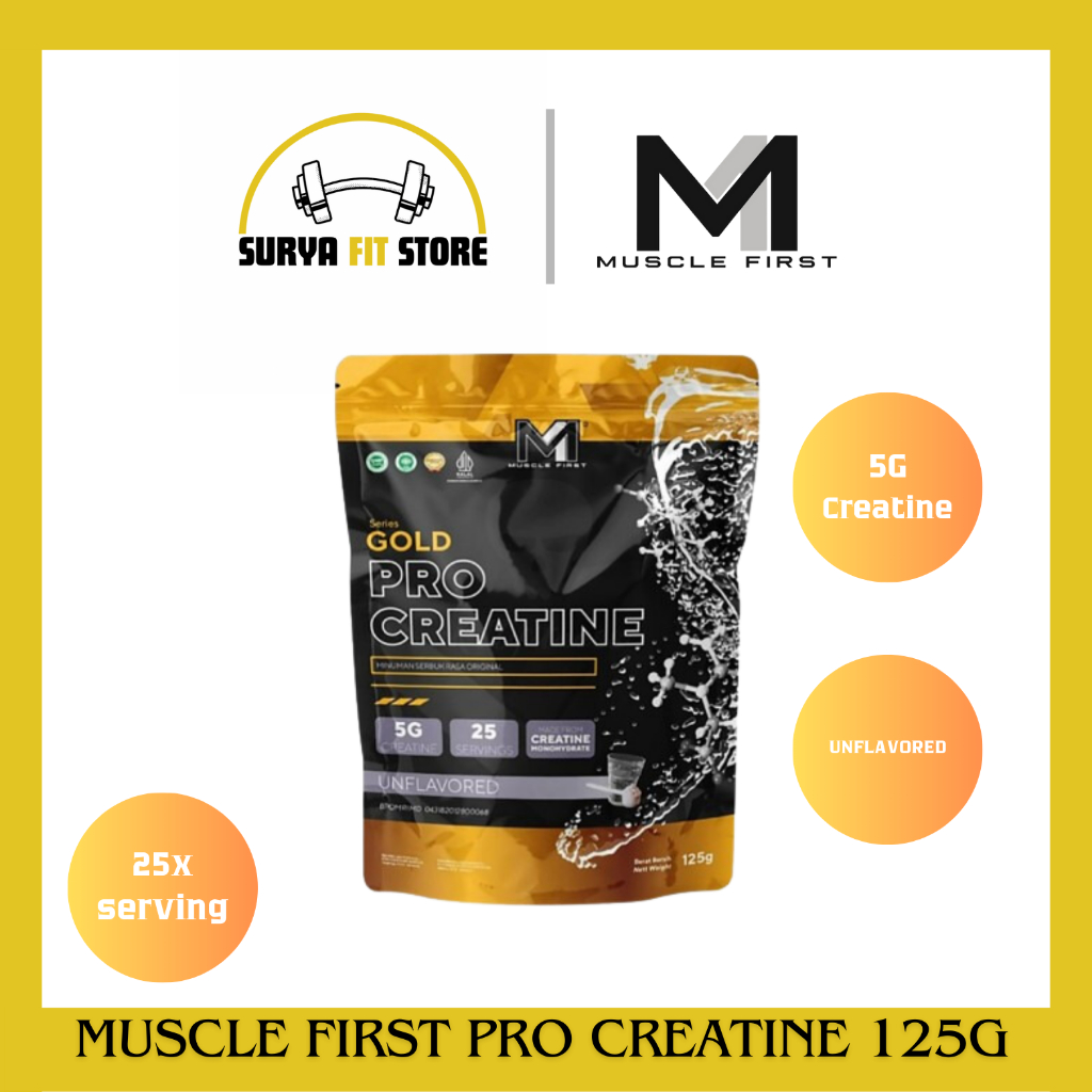 Muscle First Pro Creatine 125 Gram Unflavored