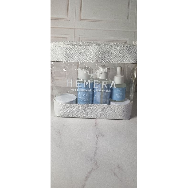 HEMERA 1 set skincare masih disegel