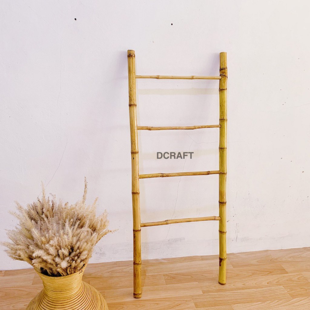 Thebettles Tangga Hias / Tangga Bambu / Tangga Natural / Tangga Dekor / Tangga Rustic