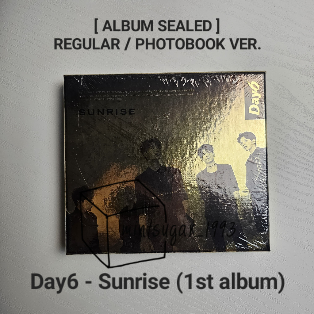 [ READY SEALED NEW OFFICIAL ] DAY6 - SUNRISE ( 1st ALBUM )