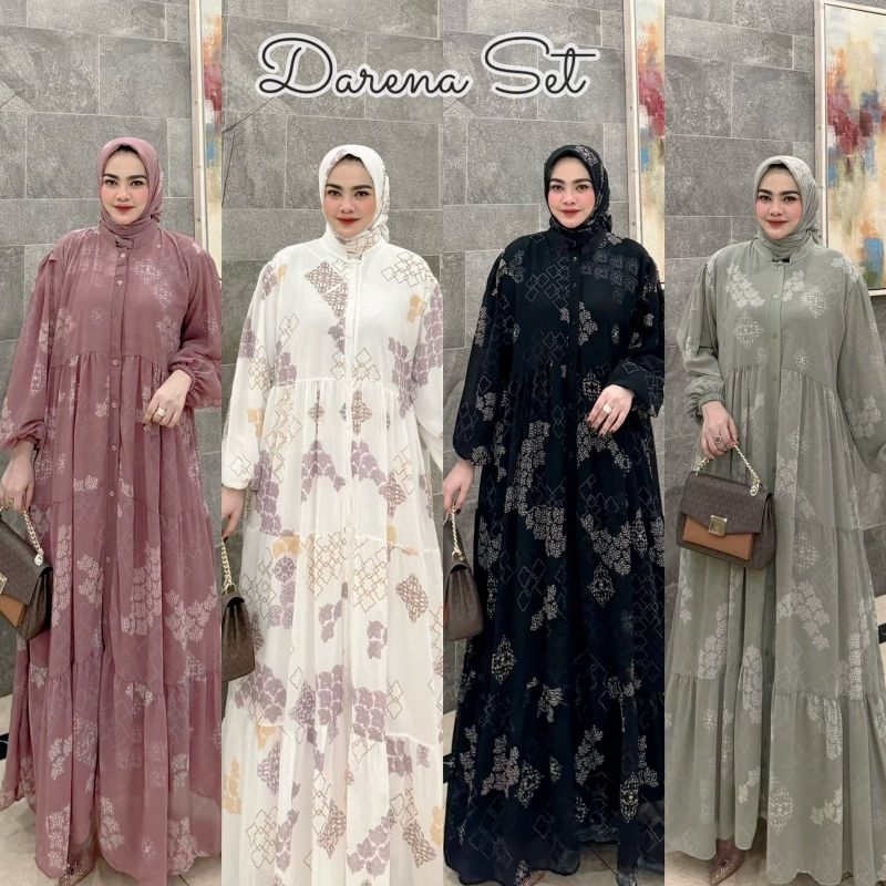 dress Miranda darena sister diva dress import gamis  salur import ORI