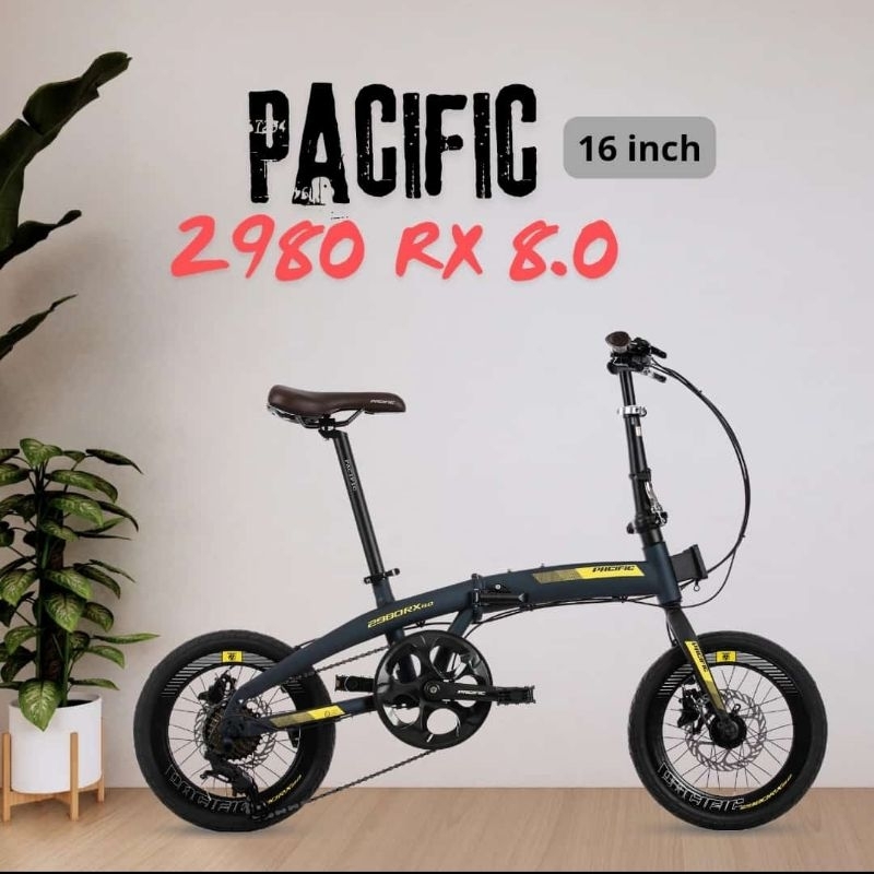 SEPEDA LIPAT PACIFIC 16 Inch 2980 RX 8.0 20 Inch 2980 HT DB