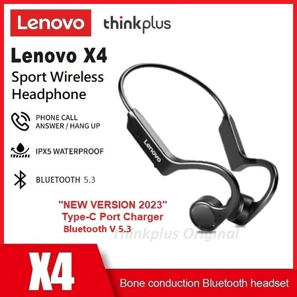Lenovo Thinkplus X4 Wireless Headphone Bone Conduction Bluetooth Earphone