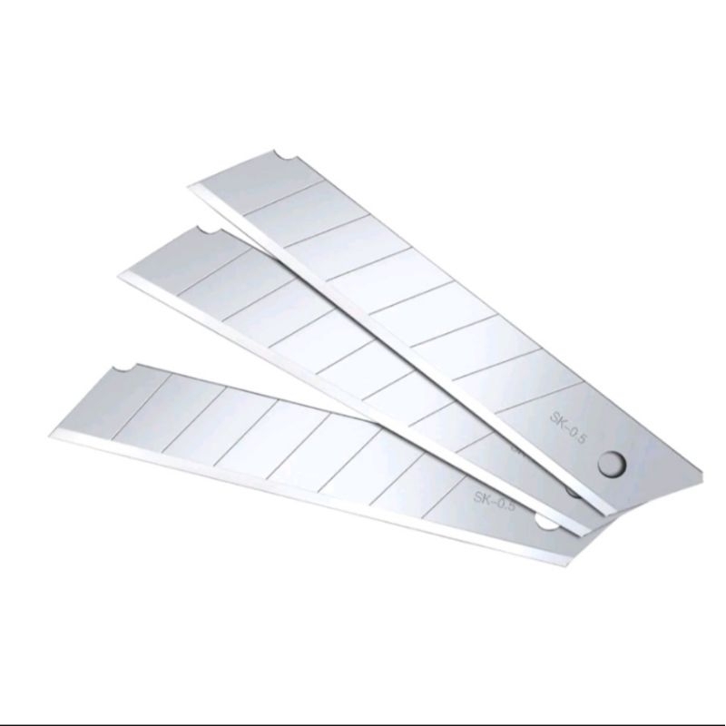 

isi pisau cutter besar refill cutter carter 1tube isi 5pcs
