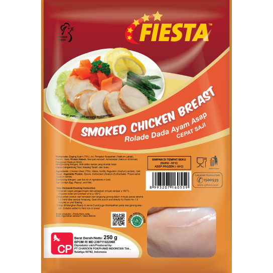 

Fiesta Smoked Chicken Breast 250 gr