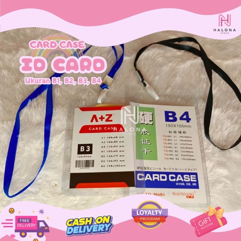 CARD CASE ID CARD PANITIA + TALI I ID CARD MIKA PLASTIK I PAKET NAME TAG PANITIA