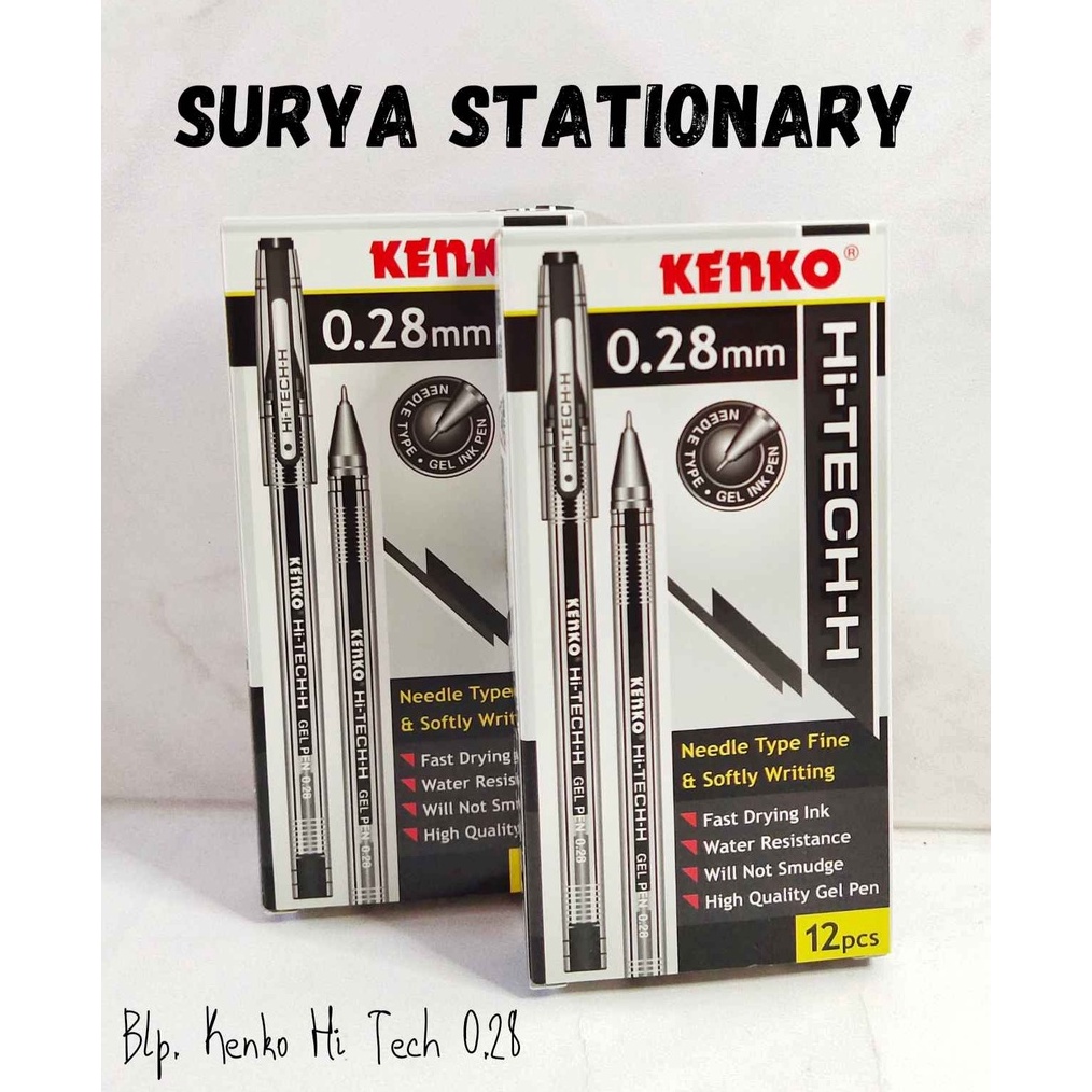 

KODE D79E PAK Pulpen Kenko Hi Tech 28 mm Bolpoin Hi Tech Kenko 28 mm