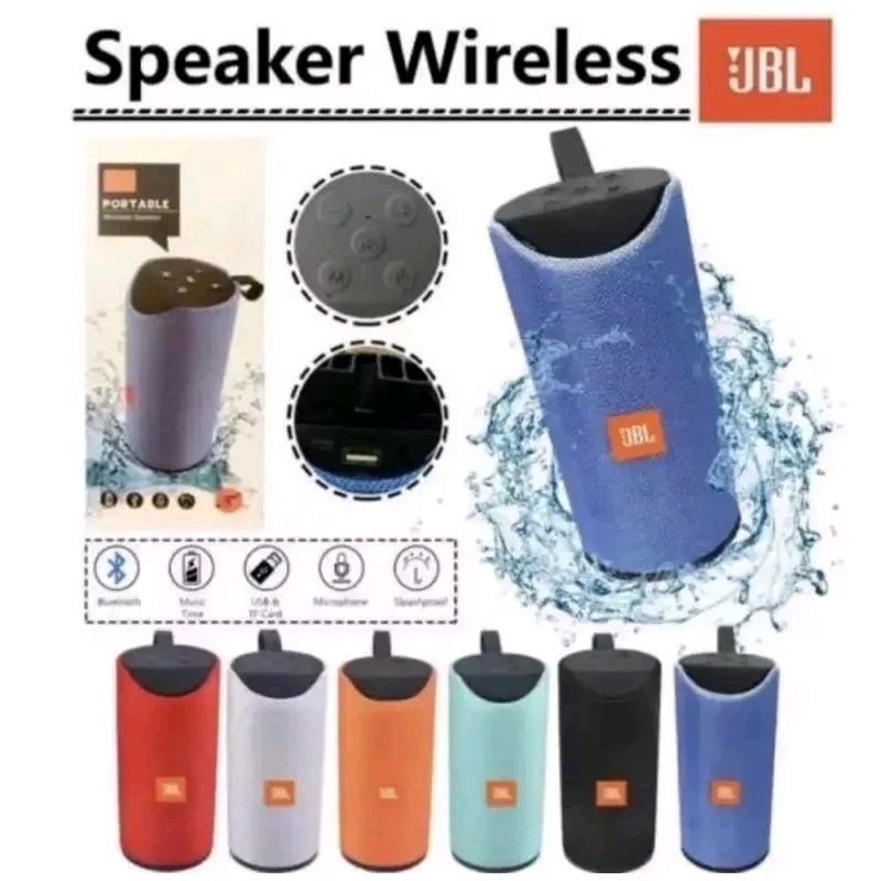 Speaker Bluetooth TG113 JBL Music box Spk BT TG-113 Audio Jack Stereo wireless