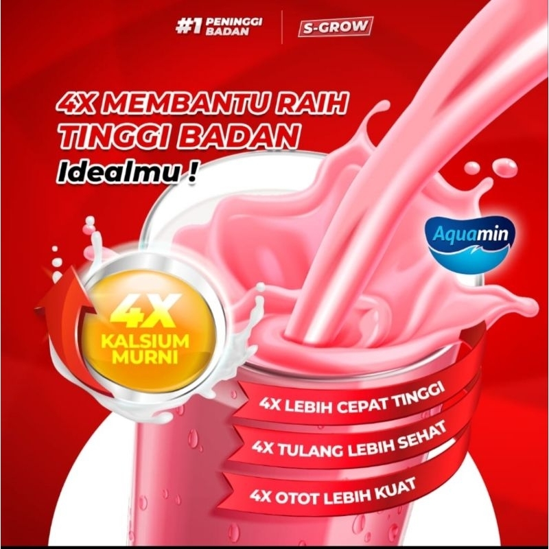 

S-GROW Susu Suplemen Kesehatan Original Peninggi Badan Terbaik Terbukti Ampuh Untuk Remaja & Dewasa