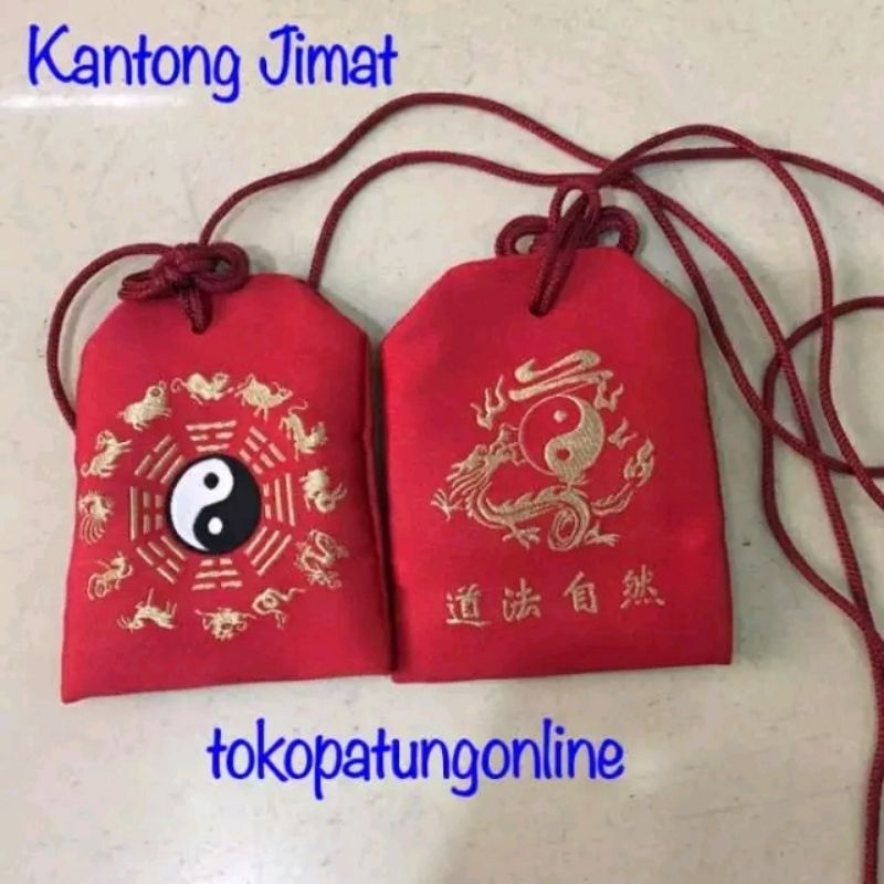 Kantong Hu Pelindung Yin Yang Patkua Bordir Premium
